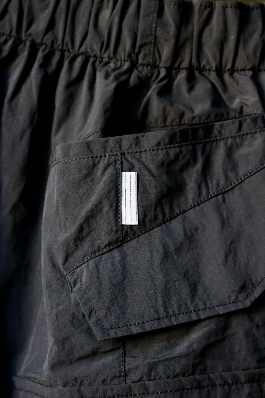 S.F.C エスエフシー23FW SUPER WIDE CARGO PANTS(SFCFW23P04)Black