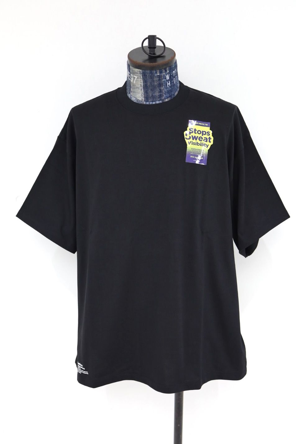 フレッシュサービス COMFORT-PROTEC S/S TEE(FSC262-70089)BLACK