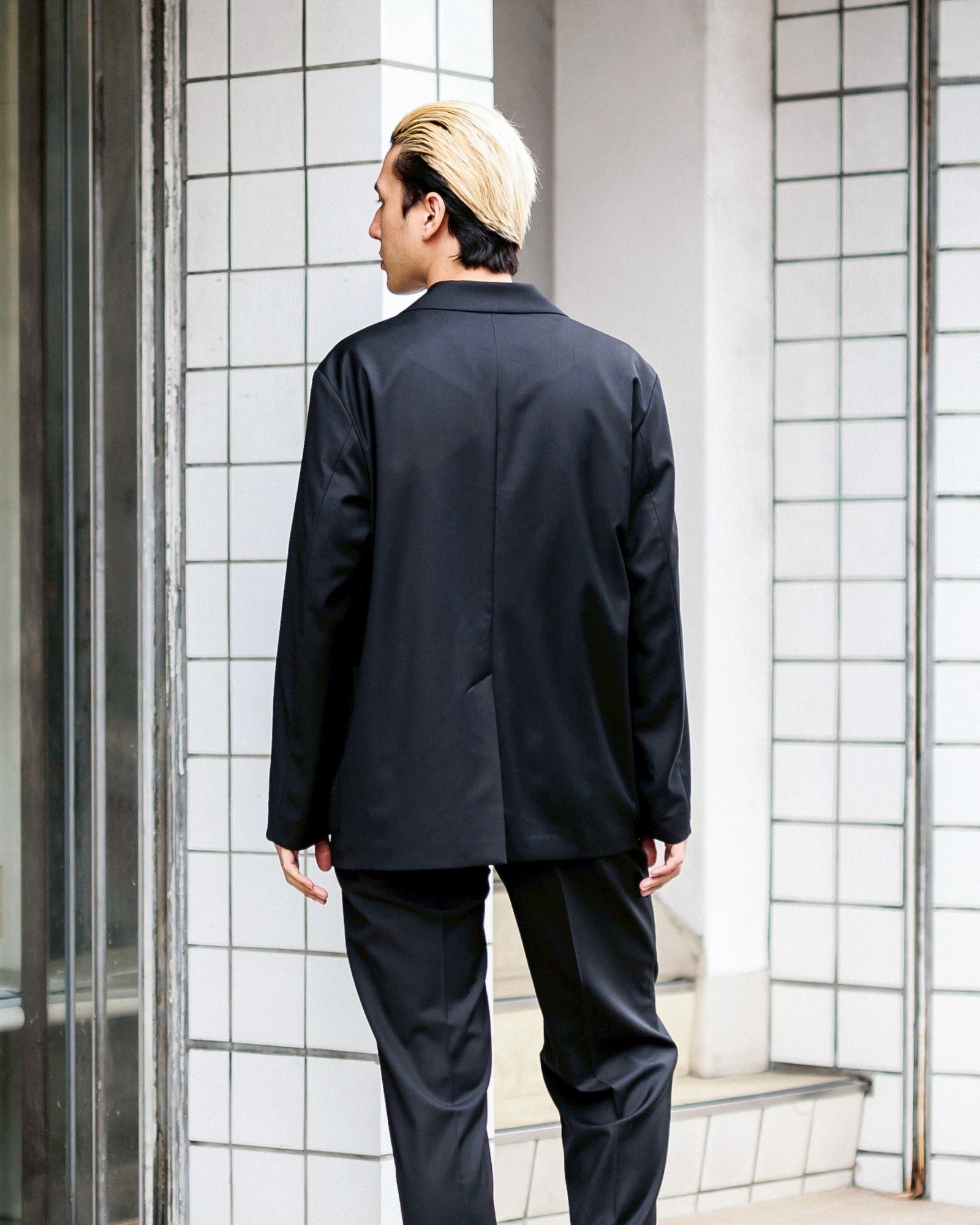 ANOTHER OFFICE / Santiago Sports Jacket BLACK – CASDAY