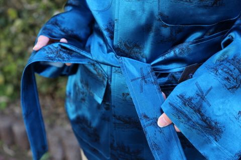 MATSUFUJI DAYDREAM Prinnted Jacket style 2021.02.21.
