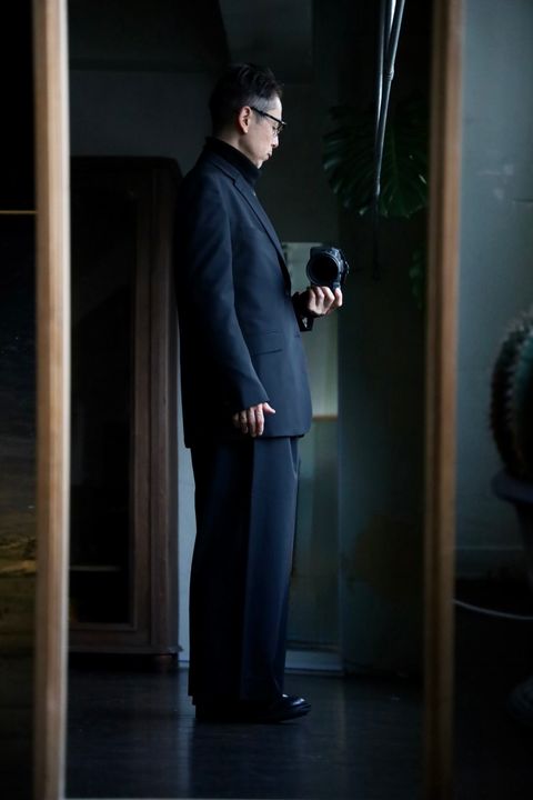 COMME des GARCONS HOMME ウールギャバ2Bジャケットスタイル2025.2.9.