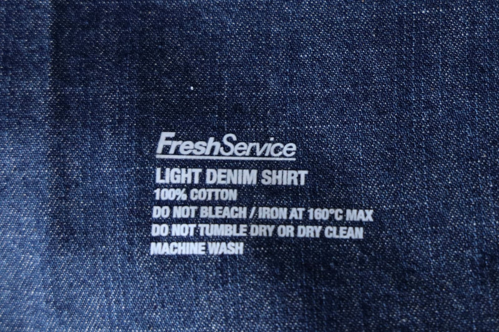 フレッシュサービス LIGHT DENIM S/S SHIRT (FSC252-50046)DARK FADE☆6/21(土)発売！