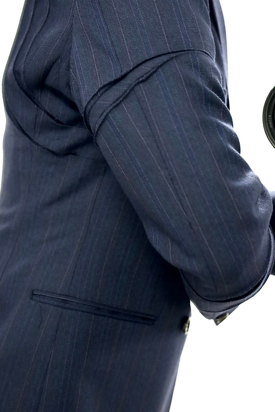 JUNYA WATANABE MAN 26SS ウールストライプジャケットセットアップスタイル