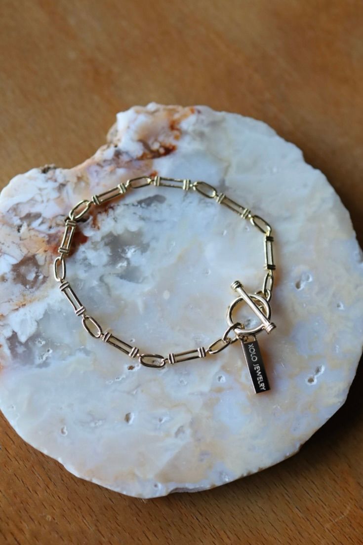 XOLO JEWELRY ブレスレット / Lantern Link Bracelet -3mm-Gold-(XOB119)★11月15日(土)発売！