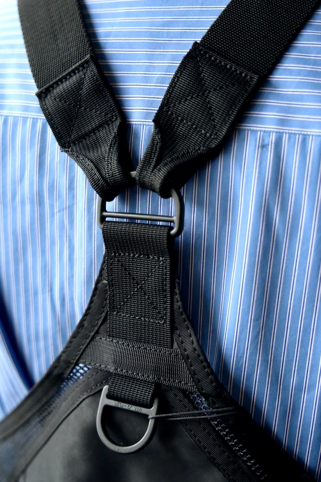 コムデギャルソンオム25SS BRIEFINGコラボベスト(HO-V001-051)BLACK