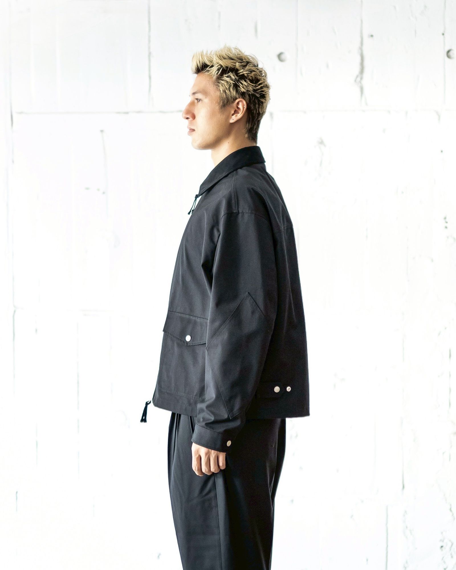 COMME des GARCONS ジャケット 日本製 AD2008 X3840 コムデギャルソンオム 24SS ジップアップナイロンジャケット
