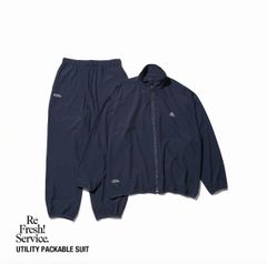 ReFresh!Service. “UTILITY PACKABLE SUIT”(NAVY)☆9月27日(土)発売！