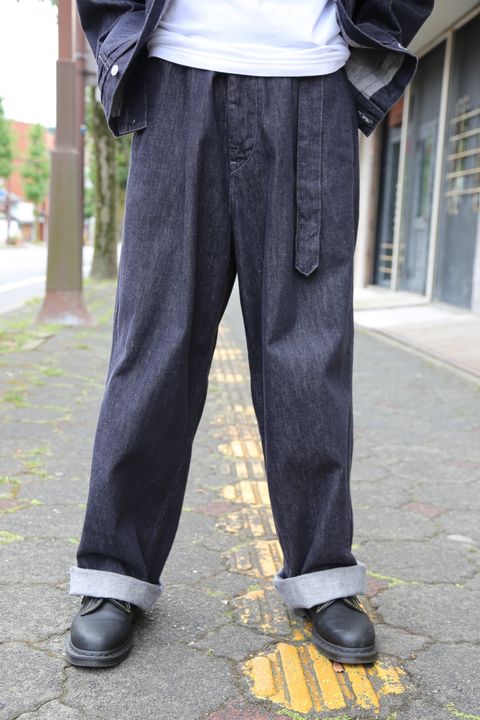 Graphpaper Colorfast Denim Blouson"INDIGO"Style.2020.9.7.