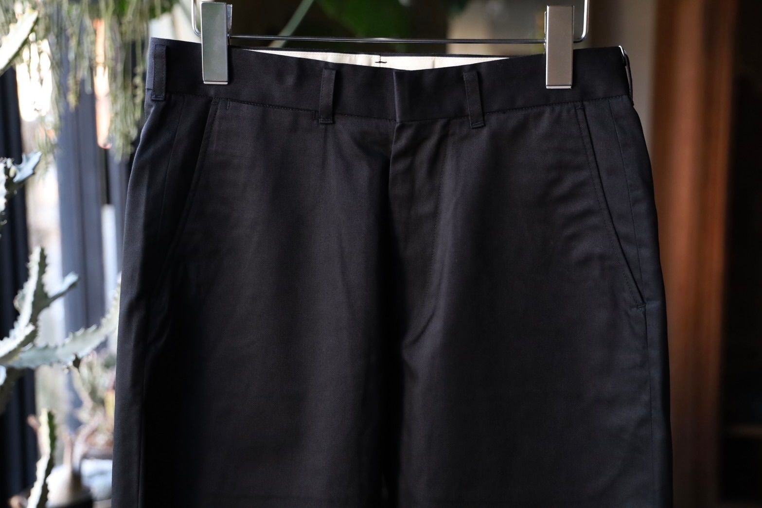 ファウンダ 25SS TWILL PANT(015FD251015)BLACK