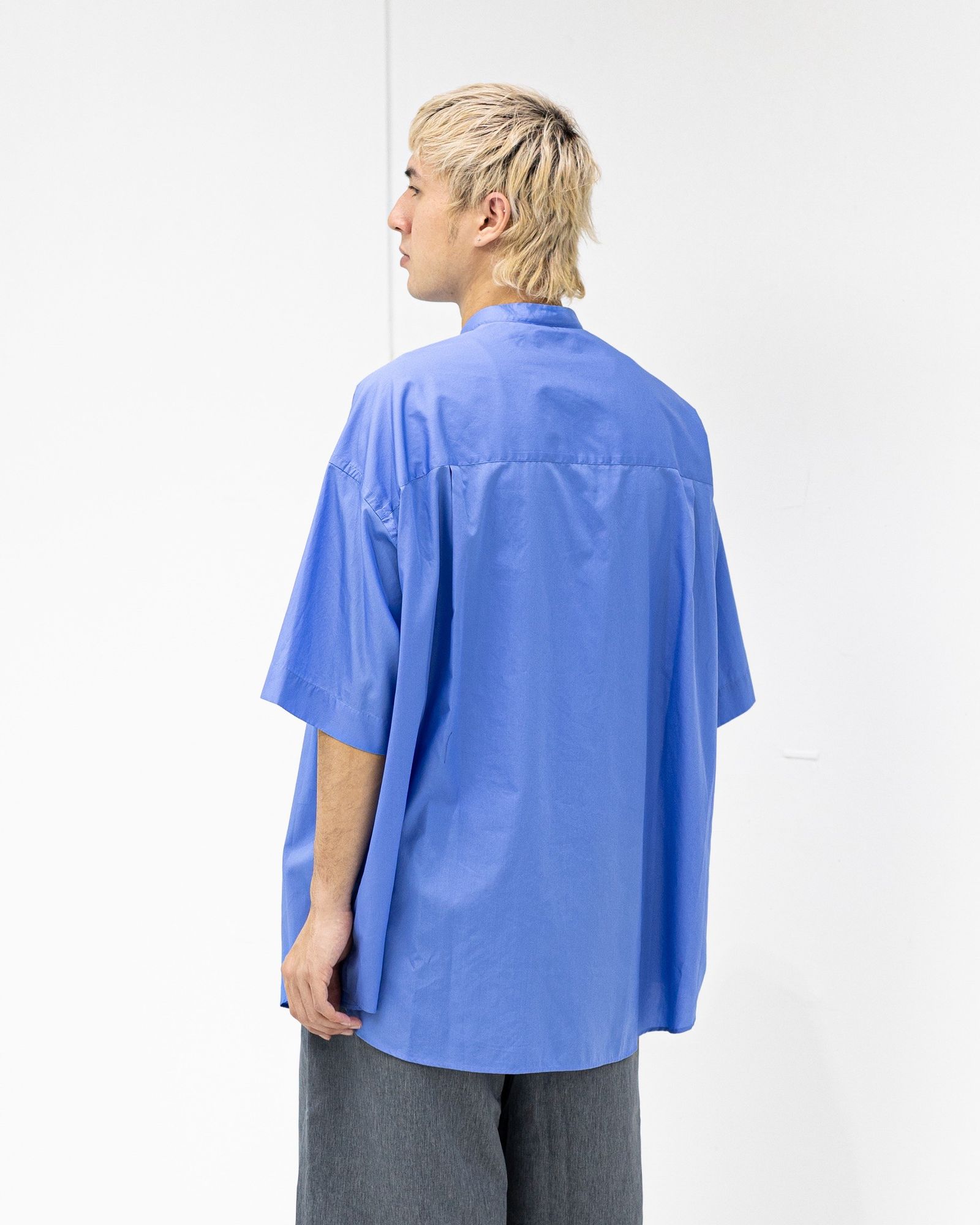 グラフペーパー Broad S/S Oversized Band Collar Shirt 4月11日(土)新作発売！