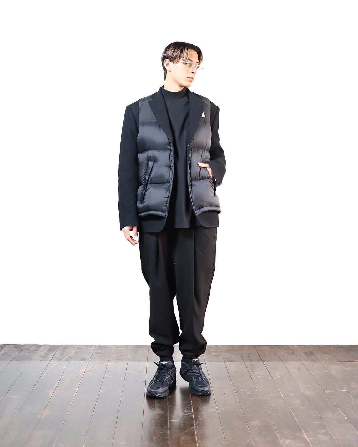 JUNYA WATANABE MAN THE NORTH FACEダブルネームジャケットスタイル 