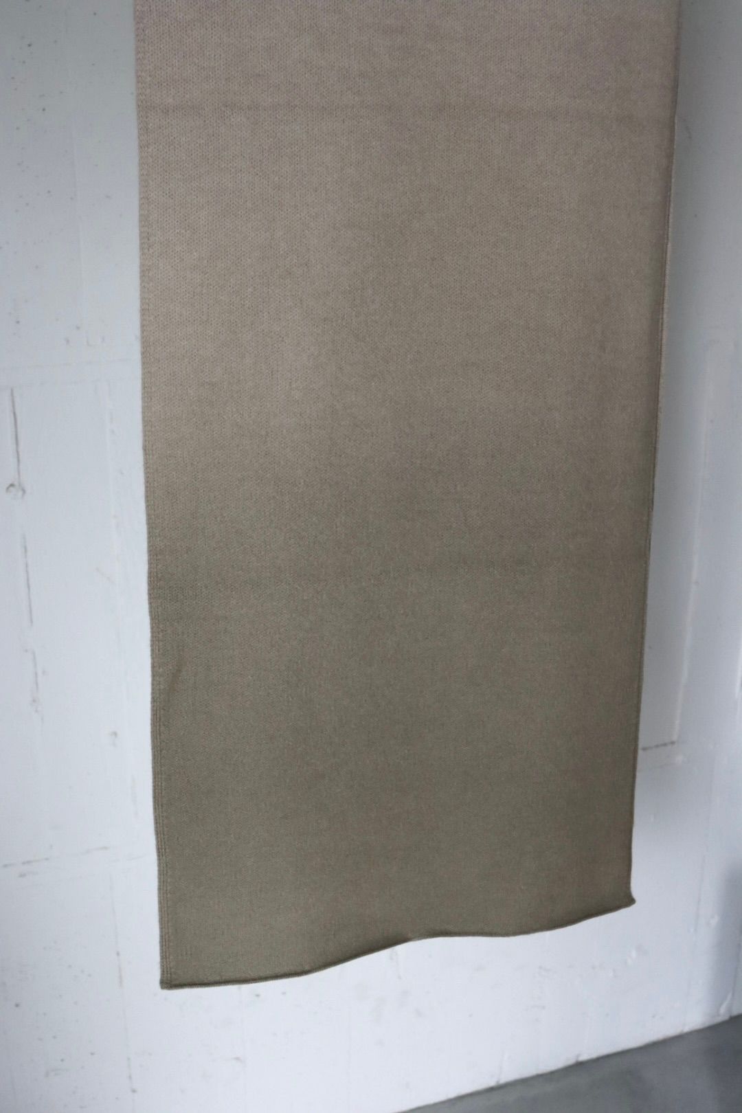 グラフペーパー 25AW Gradient Dyed Wool Knit Scarf(GU253-90494)GREGE☆9月27日(土)発売！