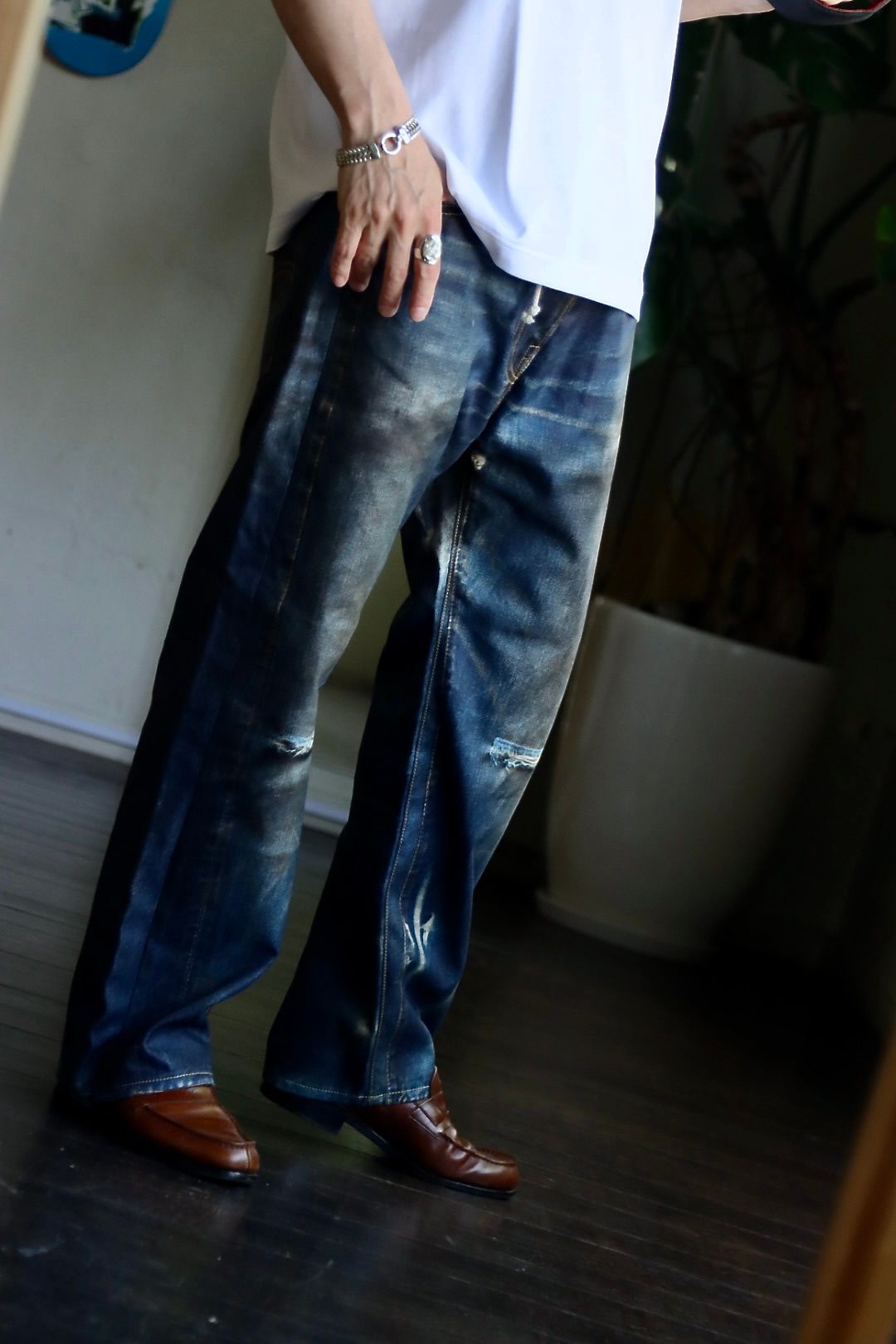 ジュンヤワタナベマン23SSベルベルジン×Levi'sトリプルネームパンツ(WK-P902-100) ☆4月23日再入荷！