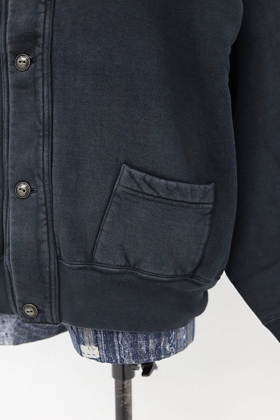 アプレッセ 2026 STYLE1 Vintage Sweat Cardigan(26SAP-05-14)BLACK☆12月13日(土)発売！