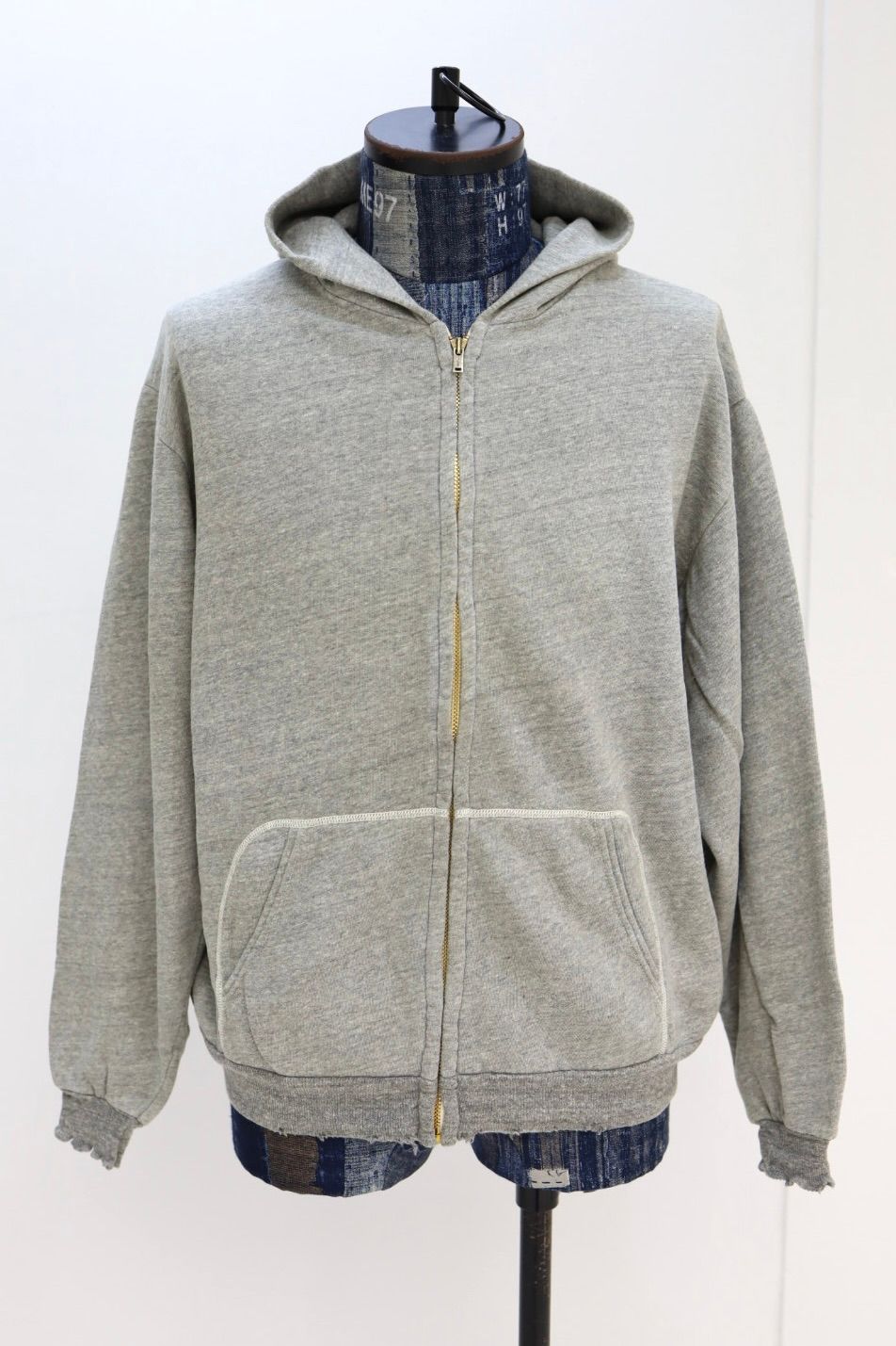 アプレッセ 2026 STYLE1 ジップスウェットフーディー Vintage Light Weight Zip Sweat Hoodie (26SAP-05-07)GRAY☆3月28日(土)発売！