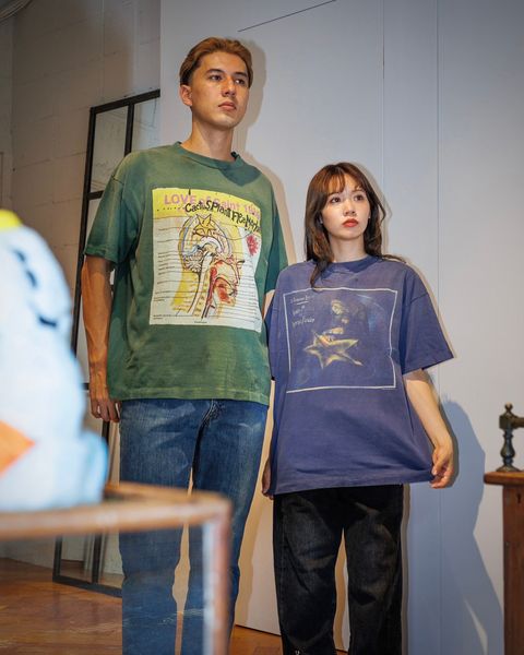 ©SAINT M×××××× STAR CP_SS TEE&LOVE OF SNT CP_SS TEE9月14日(土)新作発売!