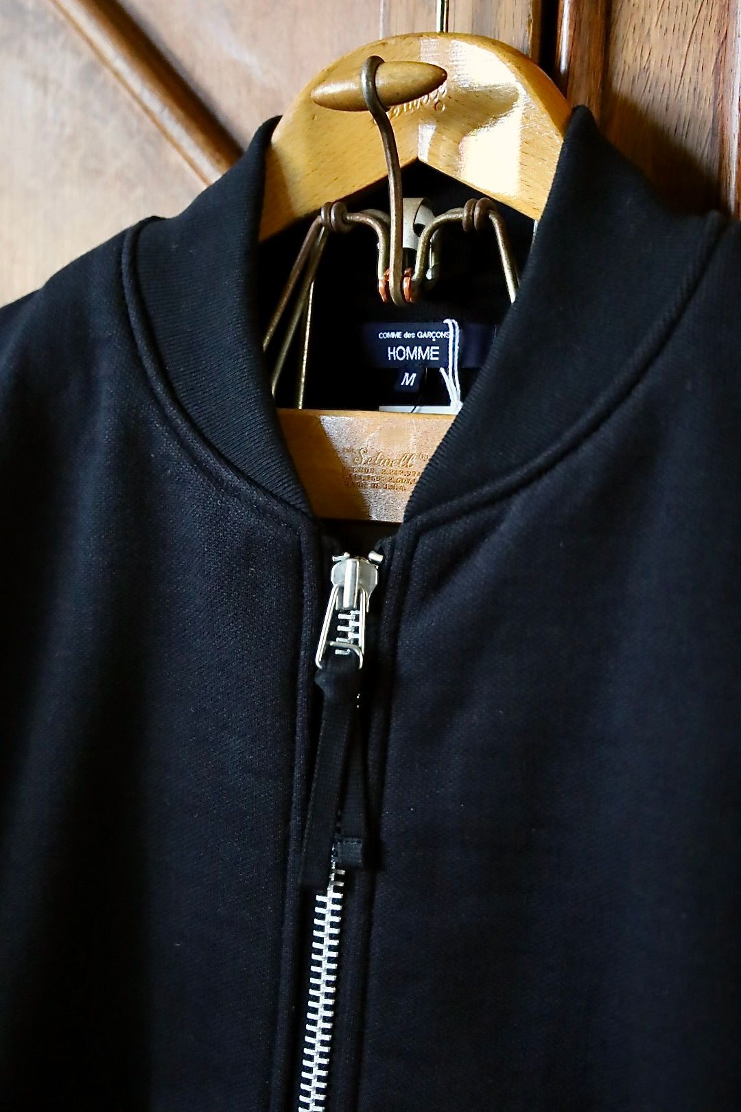 COMME des GARCONS HOMME 綿ウール裏毛MA-1ジャケットスタイル2025.11.10.