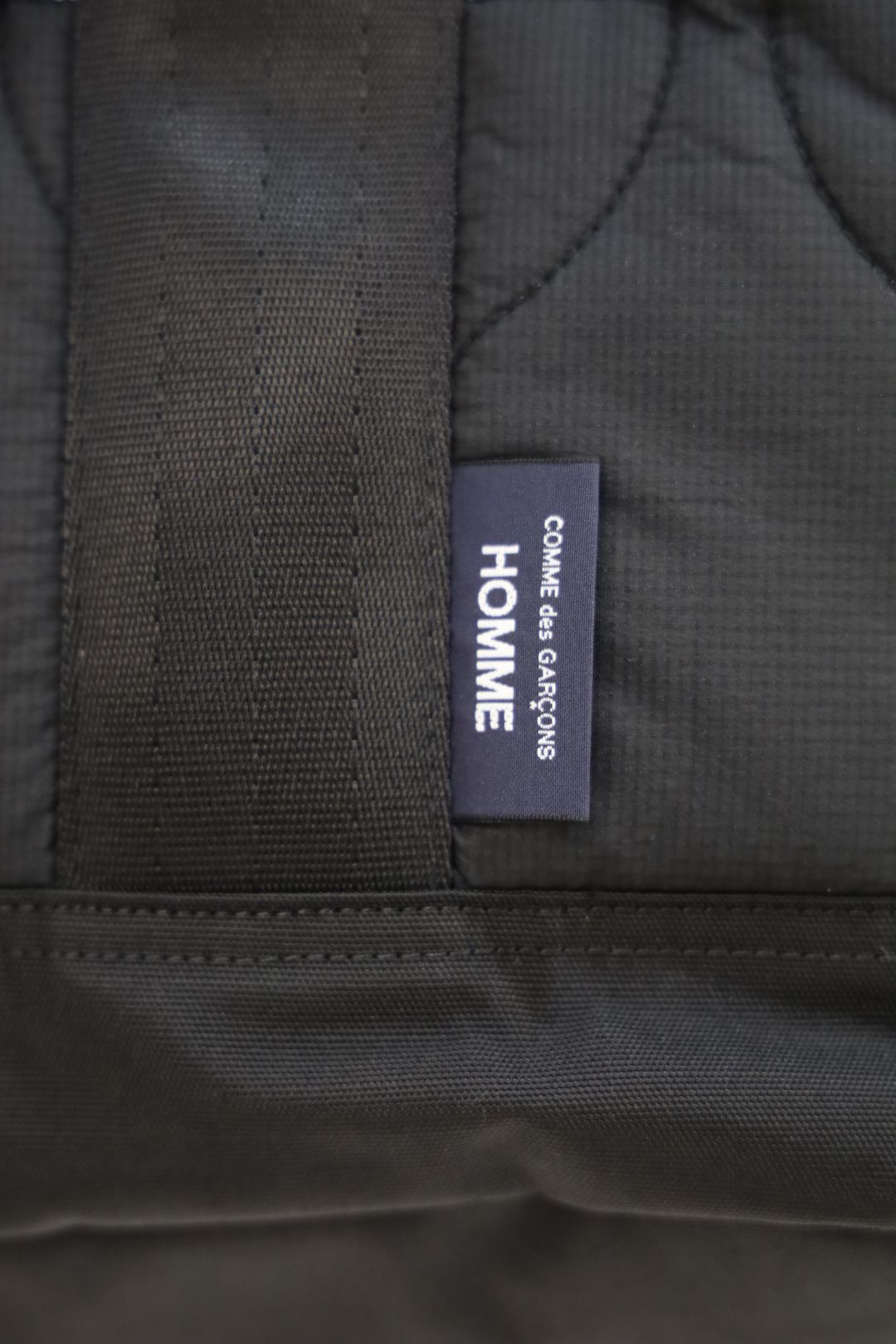 コムデギャルソンオム25FW BRIEFINGコラボキルティングBAG(HP-K203-051)BLACK★10月3日(金)発売！
