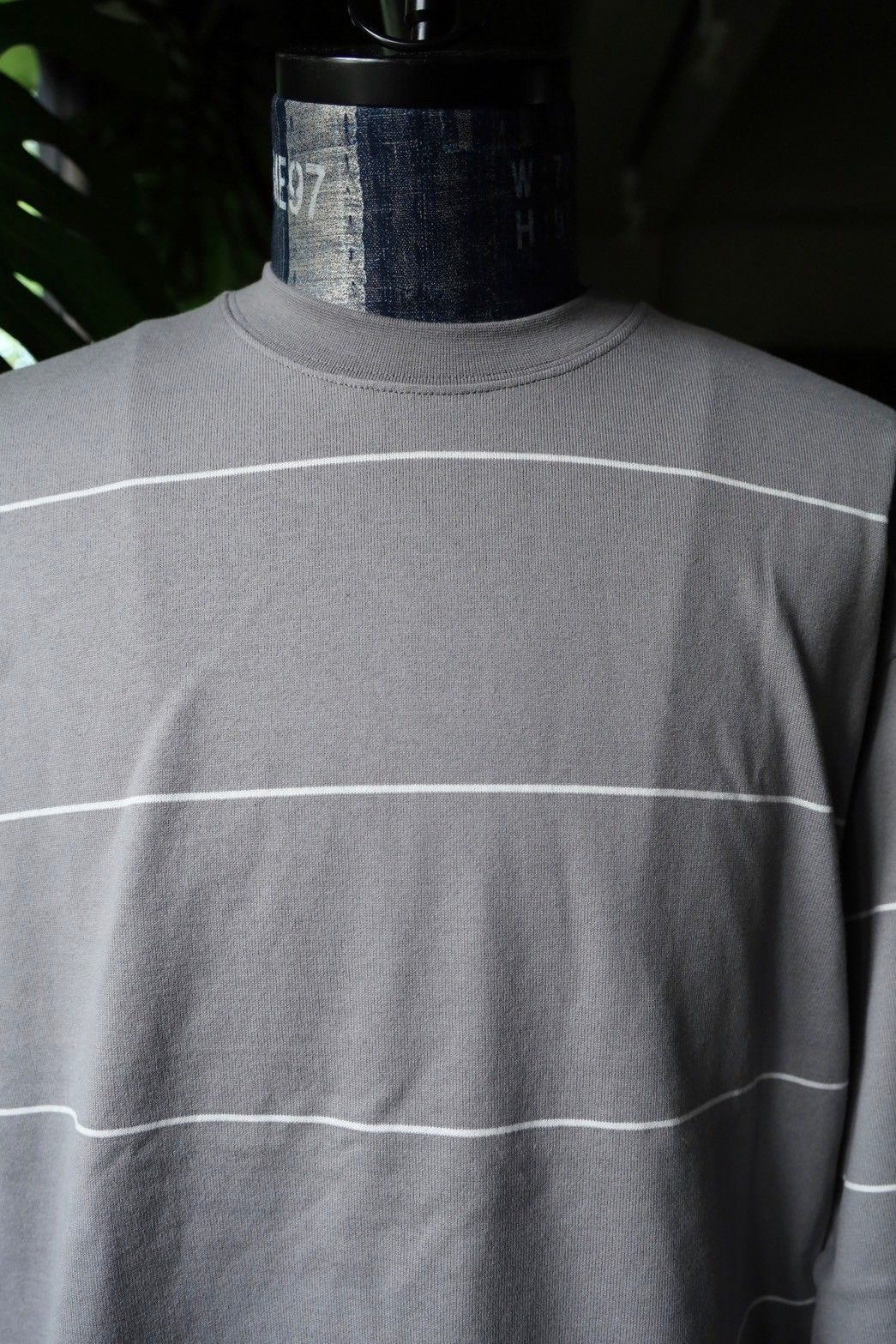 FreshService PIN BORDER L/S TEE(FSC261-70261)GRAYxWHITE ☆2月14日(土)新作発売！
