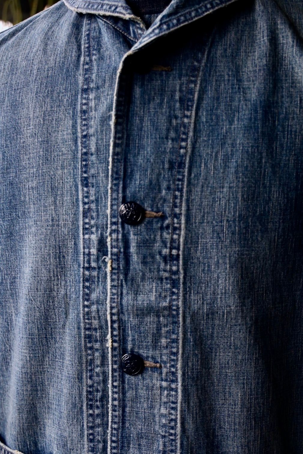 BOW WOW バウワウ カバーオールUSN M43 DUNGAREE JUMPER(BW251-U4DJS)INDIGO AGING