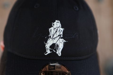 Yohji Yamamoto 半袖 コットン Tシャツ SS21 ドッグ シグネチャーロゴ(HD-T96-082)style.2021.4.13.