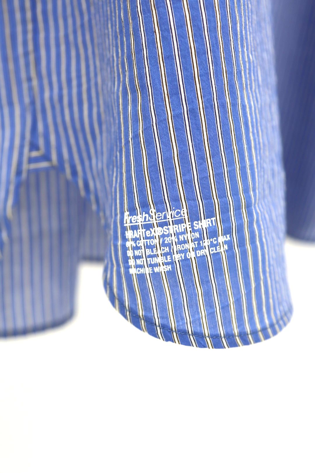 フレッシュサービス 26SS HRAFTeX® S/S STRIPE SHIRT(FSC262-50008)BLUE STRIPE☆5月30日(土)発売！