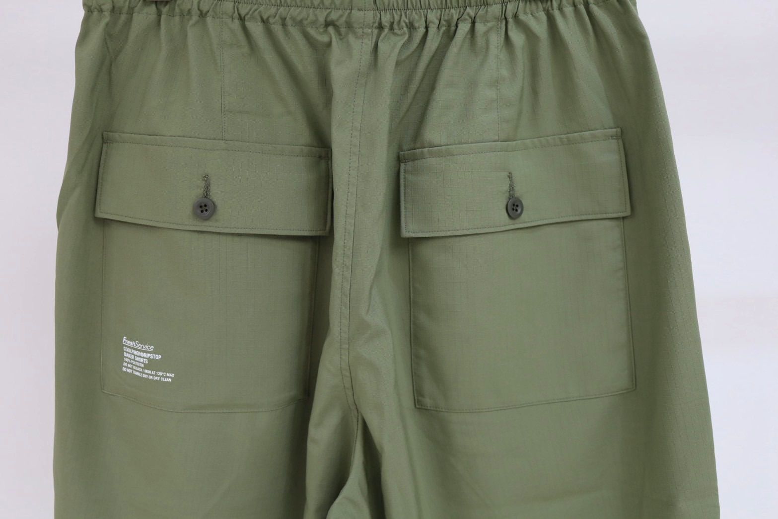 フレッシュサービス 26SS COOLFIBER® RIPSTOP BAKER SHORTS(FSC262-40011)KHAKI