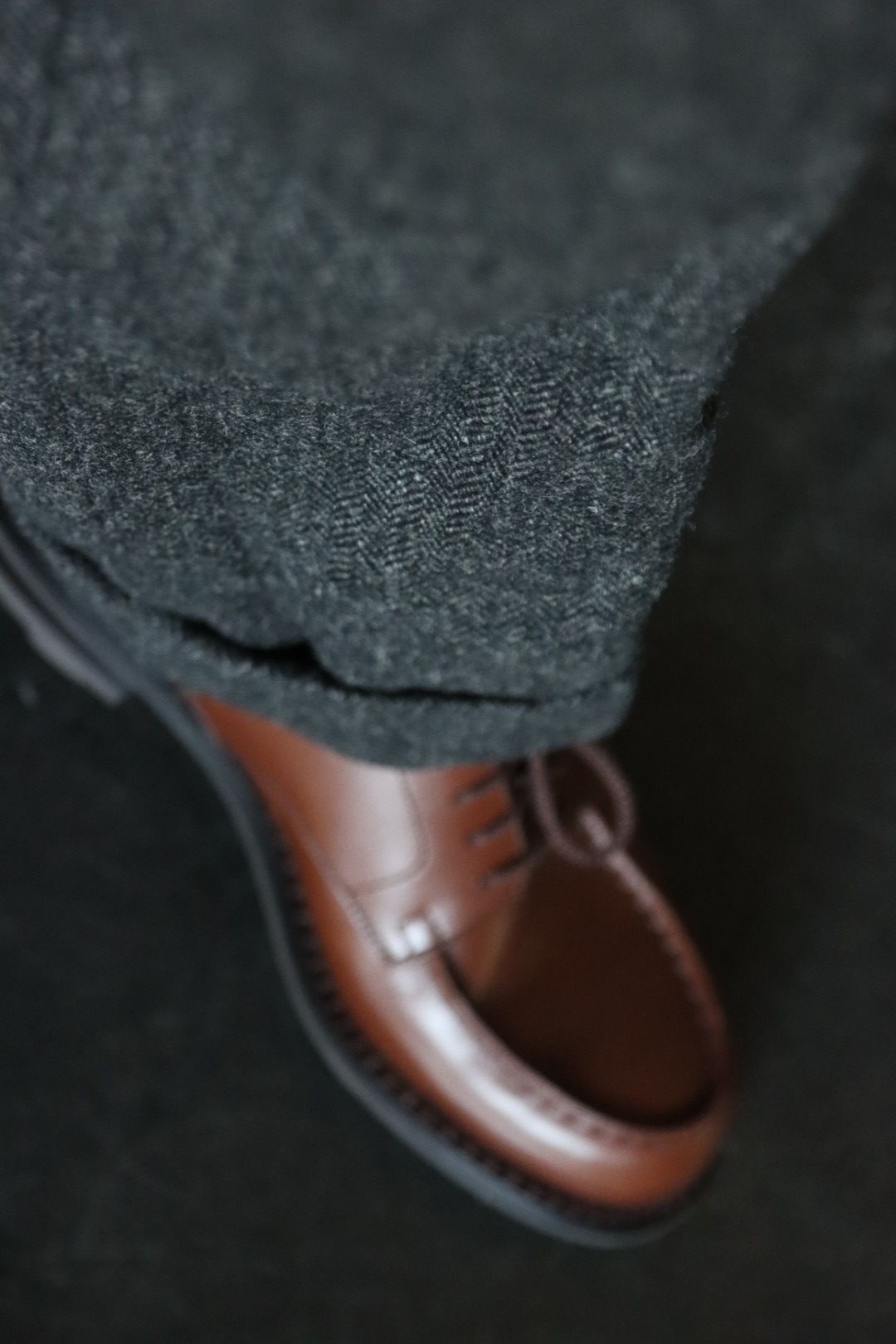 A.PRESSE - アプレッセ Tweed Two Tack Trousers(22AAP-04-11H