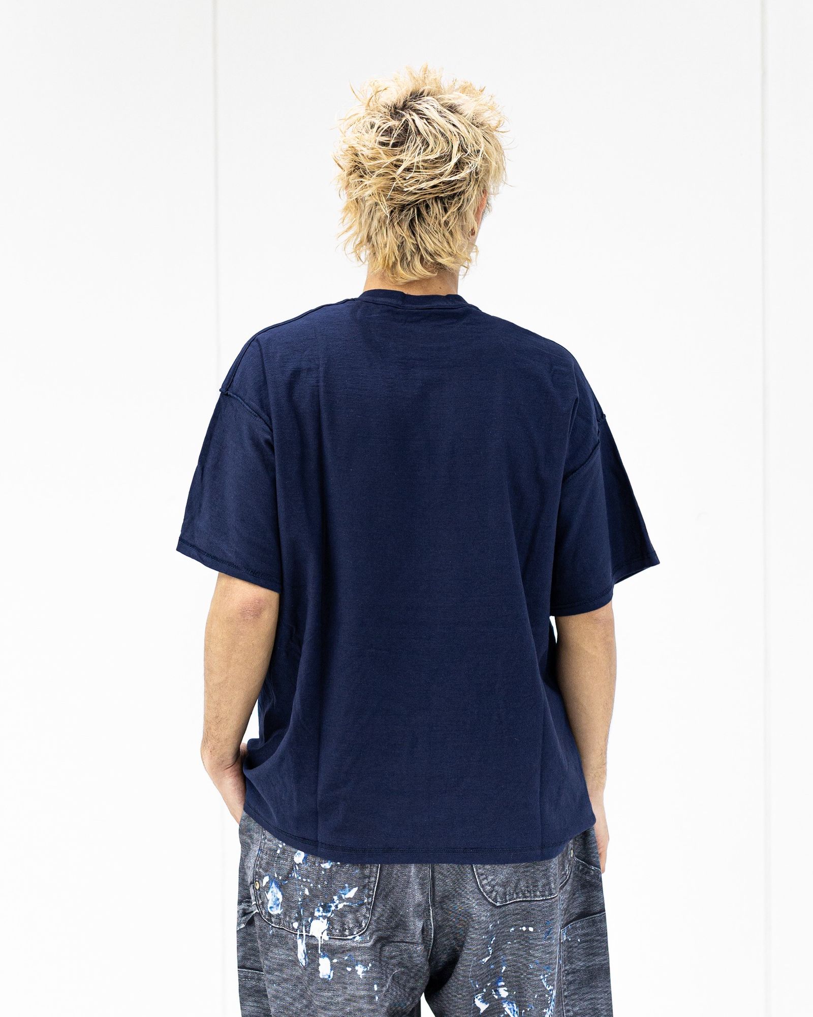 イズネスミュージック 26SS MELLOW T-SHIRTS(ISNESS MUSIC×DJ SHOTA)(IMP7_13_MELLOWT01)NAVY☆新作発売！