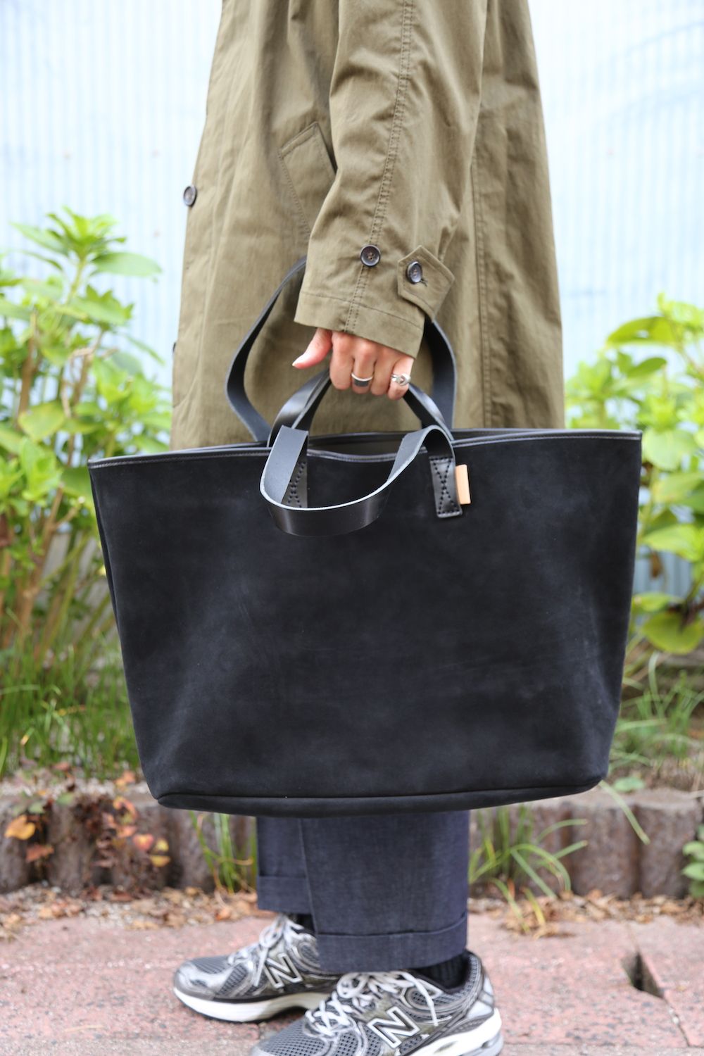 COMME des GARCONS HOMME 綿ナイロンウェザーフーデッドコート"KHAKI"Style.2020.8.9.