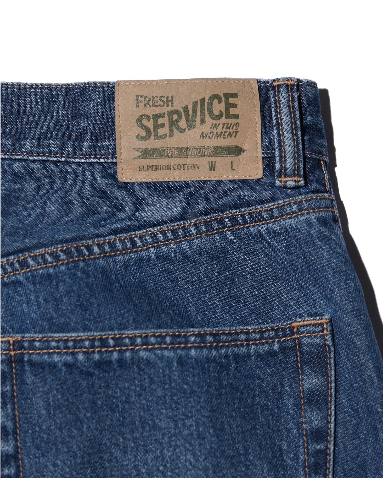 フレッシュサービス CORPORATE DENIM FIVE POCKET PANTS (FSC263-40156FB)DARK WASH☆7月25日(土)発売！