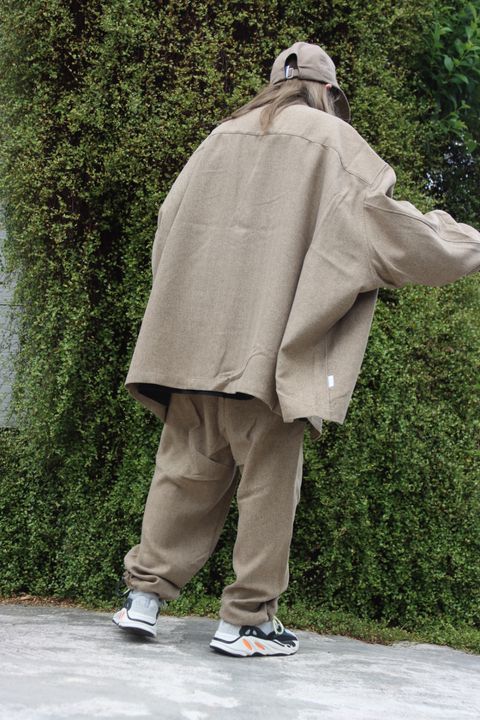 S.F.C-Stripes For Creative- 新作TAILORED SHIRT JACKETセットアップstyle.2023.9.14