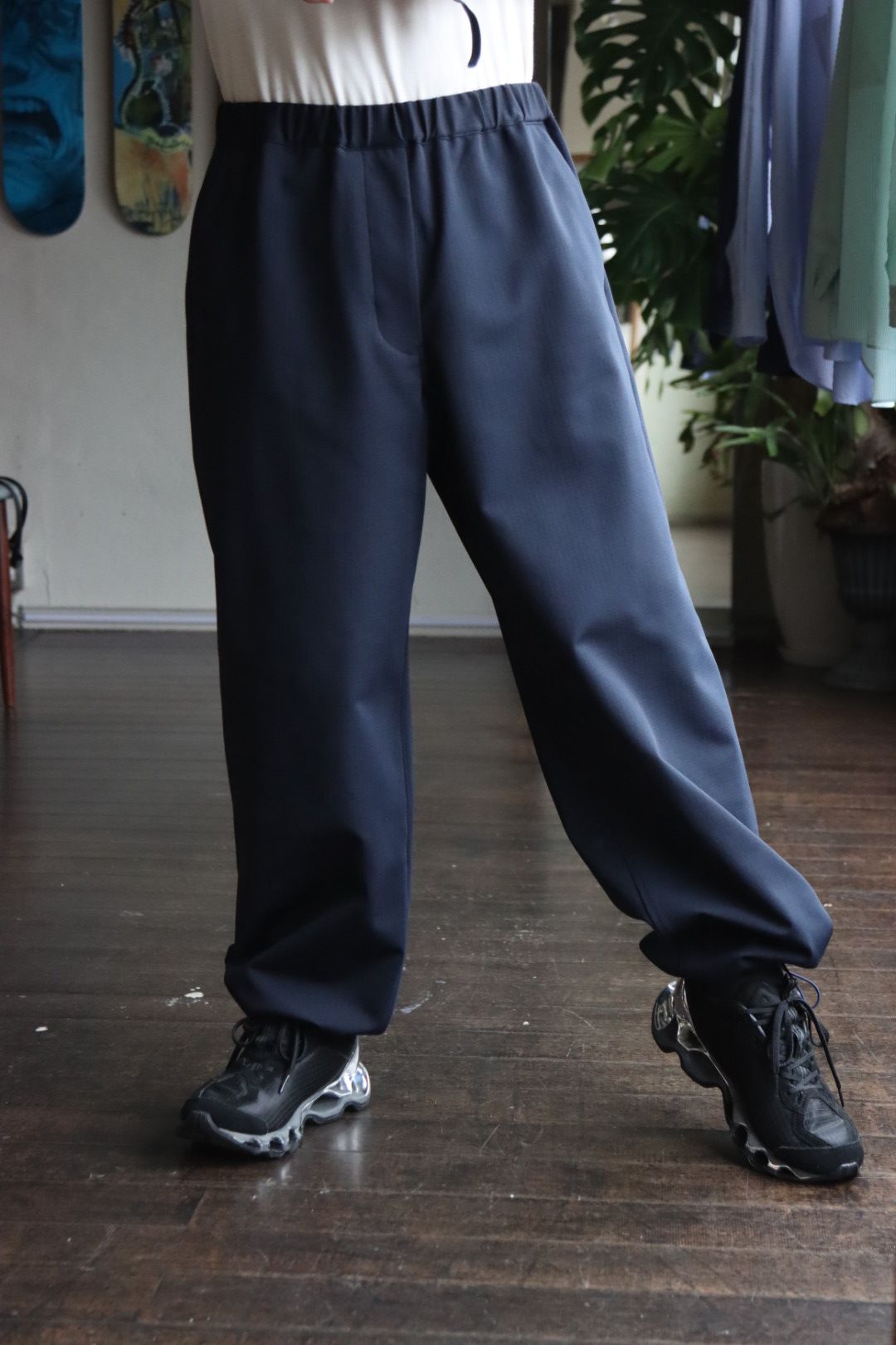 Graphpaper RIPSTOP JERSEY TRACK PANTS - ワークパンツ