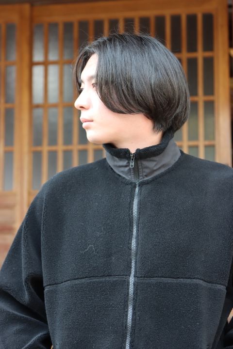 Graphpaper Wool Boa Zip-Up Blouson(GU213-70206B) style.2021.11.21