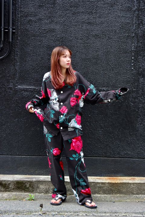 ©SAINT M×××××× セントマイケル×WILDSIDE YOHJI YAMAMOTO PAJAMAスタイル