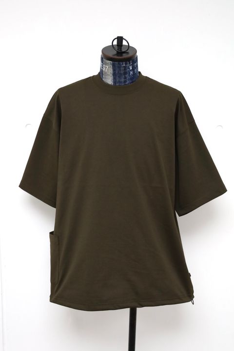 DAIWA PIER39(ダイワピア39) TECH SIDE POCKET S/S TEE(BE-32026)D.BROWN☆4月25日(土)新作発売！