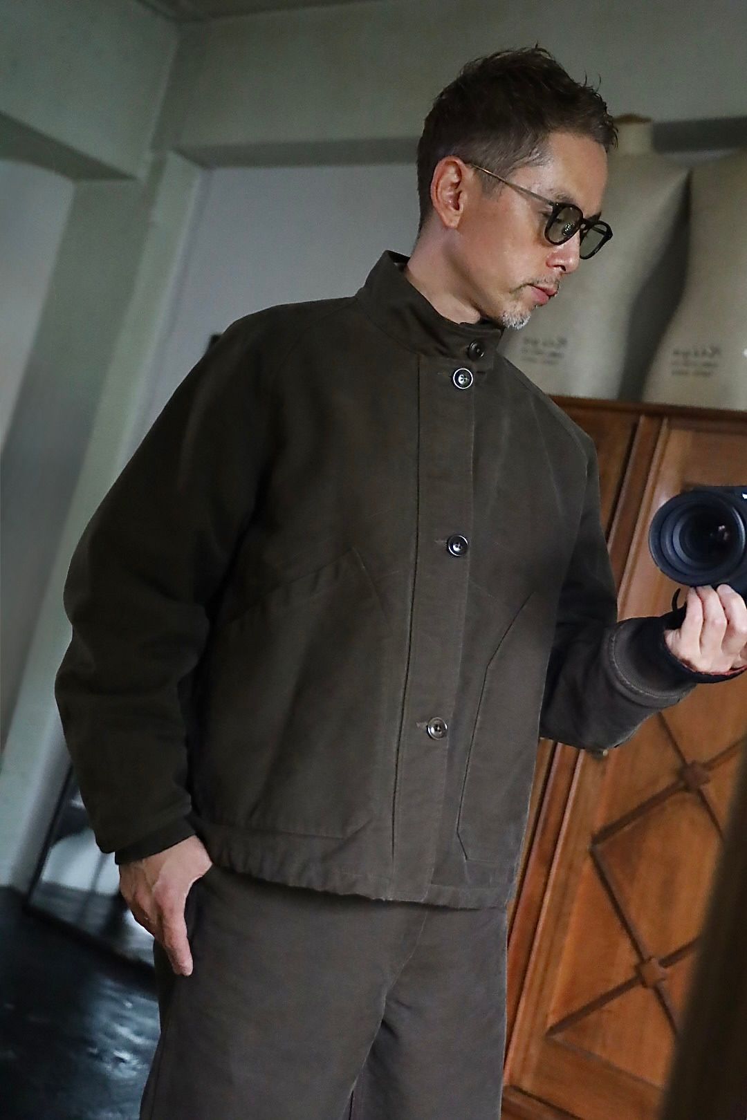 A.PRESSE 2026 STYLE2 Vintage British Royal Navy Cold Weather Jacketスタイル