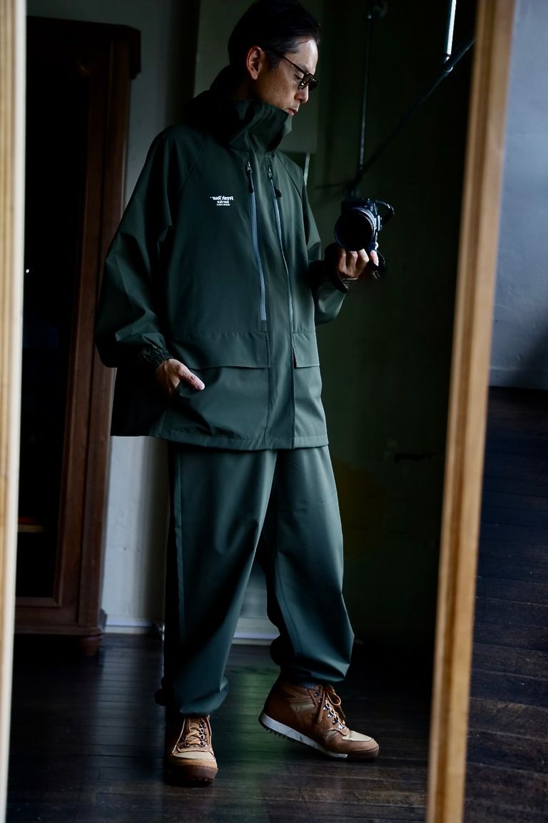 FreshService WATERPROOF TACTICAL SHELL"KHAKI"スタイル2025.8.17.