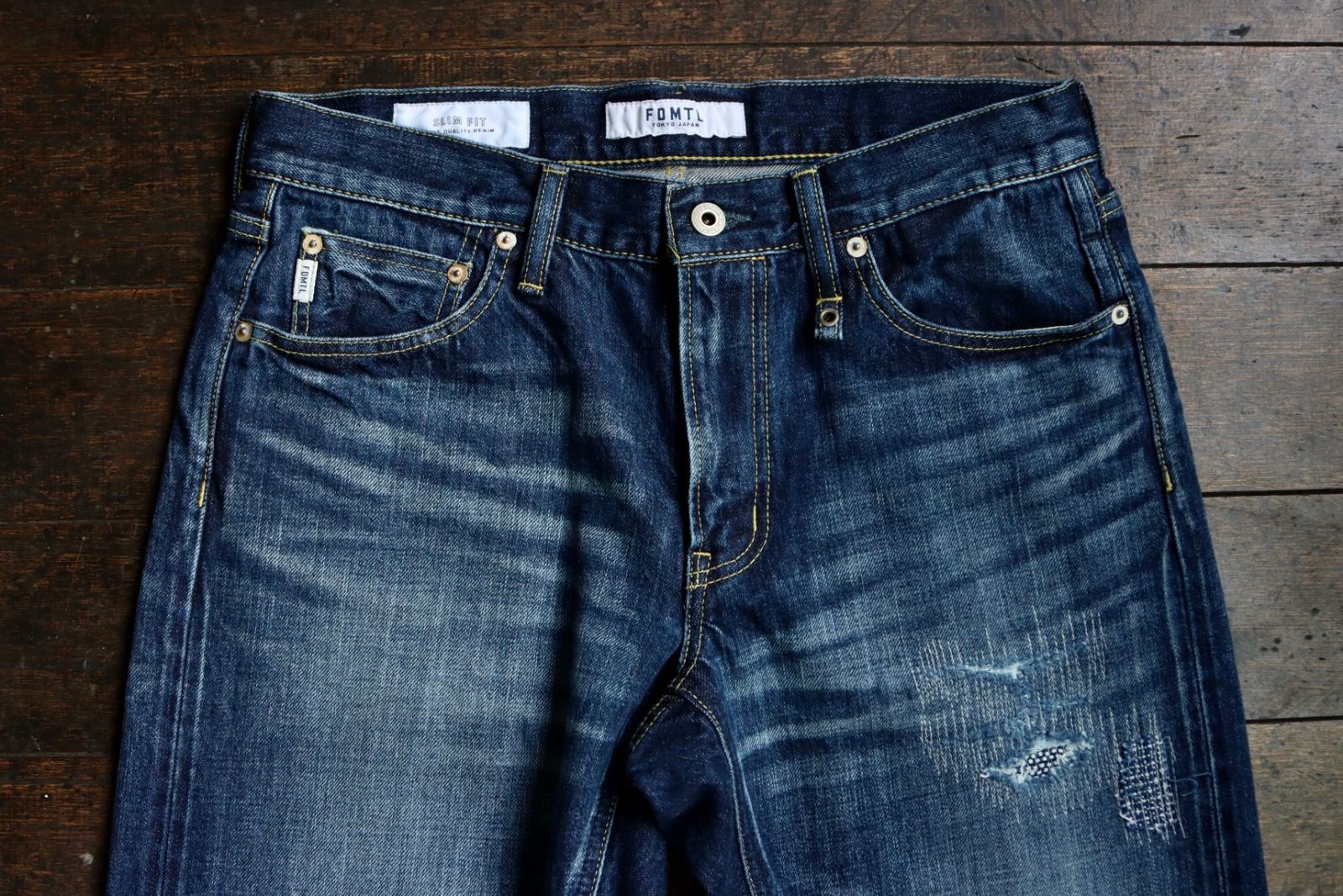 ファンダメンタルデニムSLIM FIT DENIM CS114(FA24MT114)INDIGO