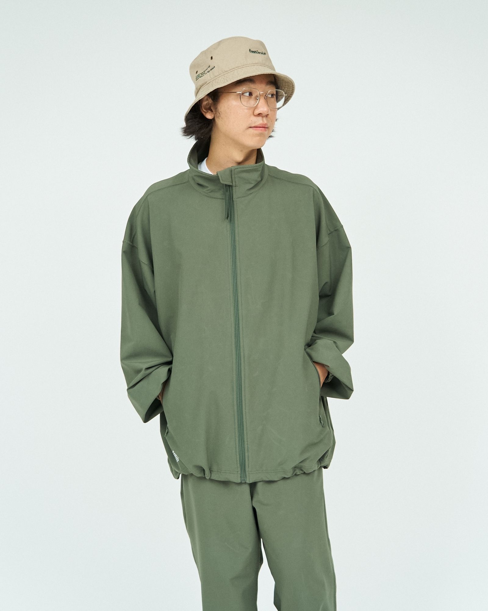 フレッシュサービス STORMFLEECE TRACK BLOUSON(FSC243-30206)KHAKI☆10月5日(土)発売！