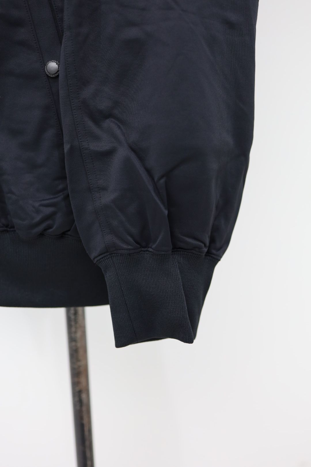 コムデギャルソンオム26SS 綿ナイロン裏毛カーディガン(HQ-T007-051)BLACK☆3月6日(金)発売！