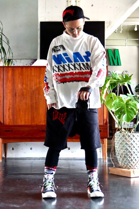 ©SAINT M×××××× LS TEE MOTO"WHITE"style.