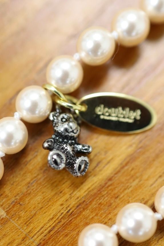 doublet ダブレット26SS FOOD SAMPLE PEARL NECKLACE (26SS83AC43) TOMATO★1月17日(土)11:00発売！