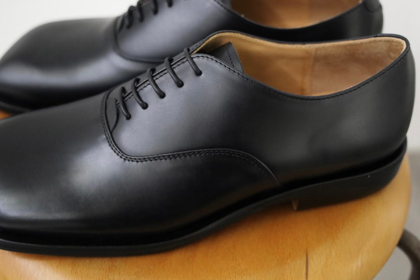 エンダースキーマ 25SA 革靴 bear foot balmoral(xu-s-bfb)black