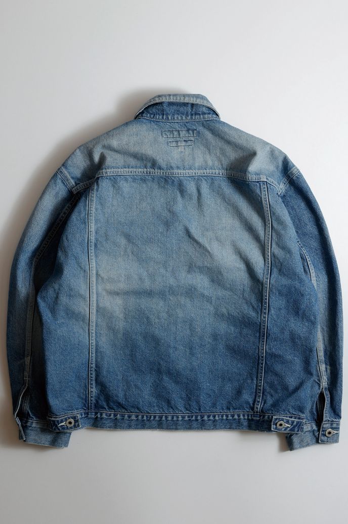 ファンダメンタル デニムジャケット THIRD THIRD JACKET 3YR WASH(FA25JK33U-IND)INDIGO