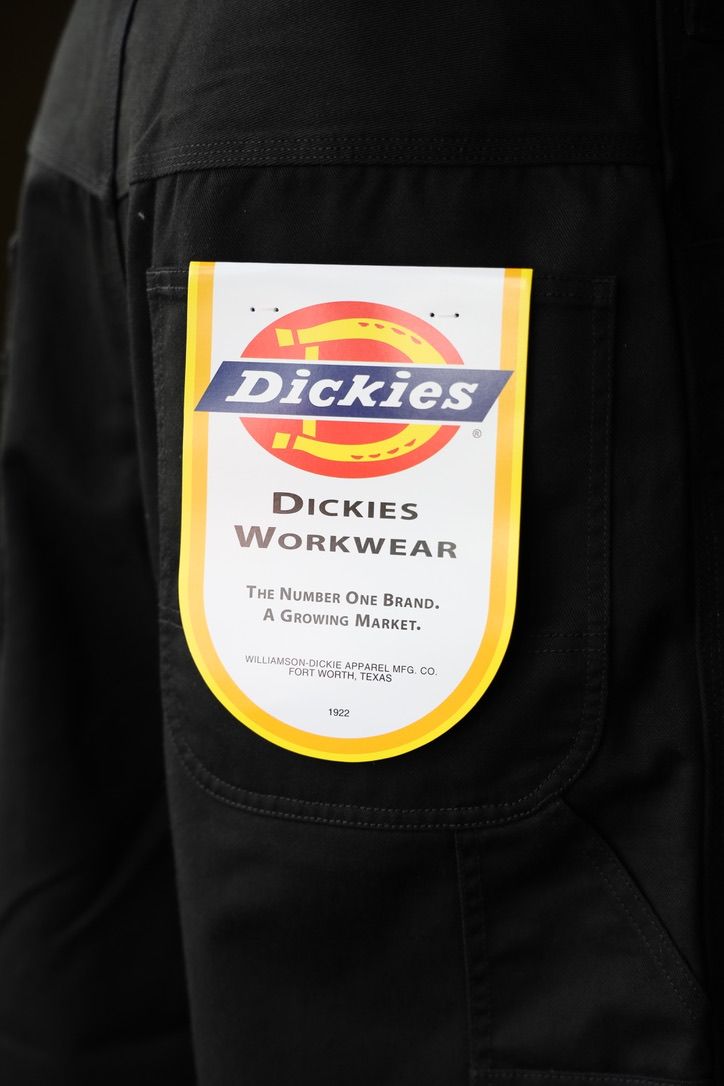 セダンオールパーパス SS25 Dickies® / Carpenter Wide Shorts(SD25S-PT09)Black