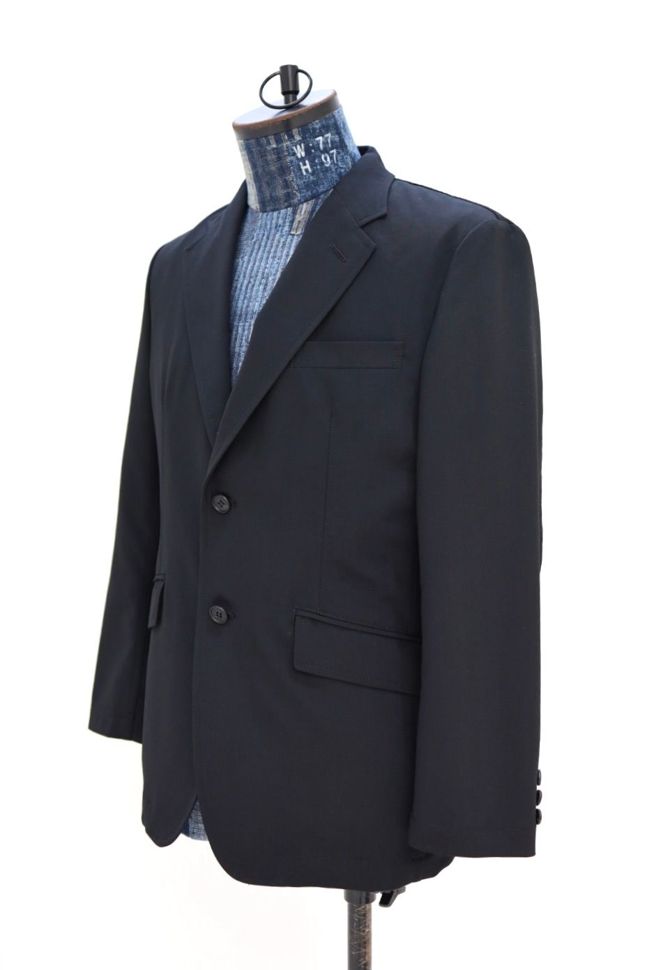 コムデギャルソンオム26SS ウールポプリン2Bジャケット(HQ-J101-051)BLACK☆2月6日(金)発売！