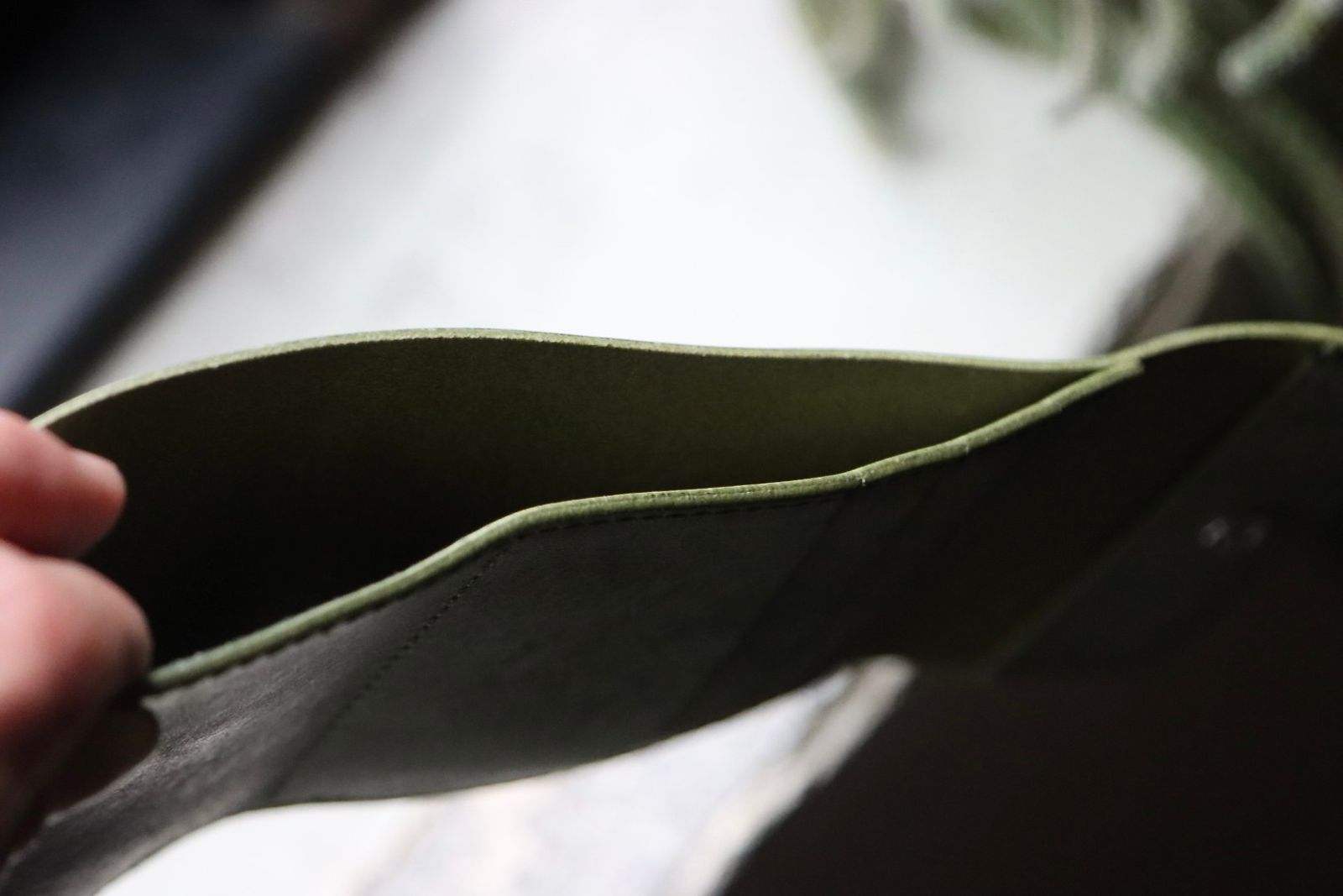 エンダースキーマ 財布 clasp wallet(li-rc-clw)green☆7月12日(土)発売！