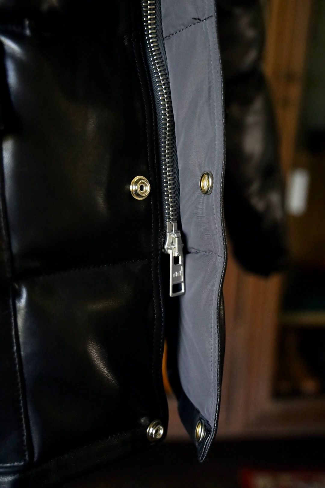 アプレッセ Leather Down Jacket(24AAP-01-01H)BLACK☆11月9日(土)発売！