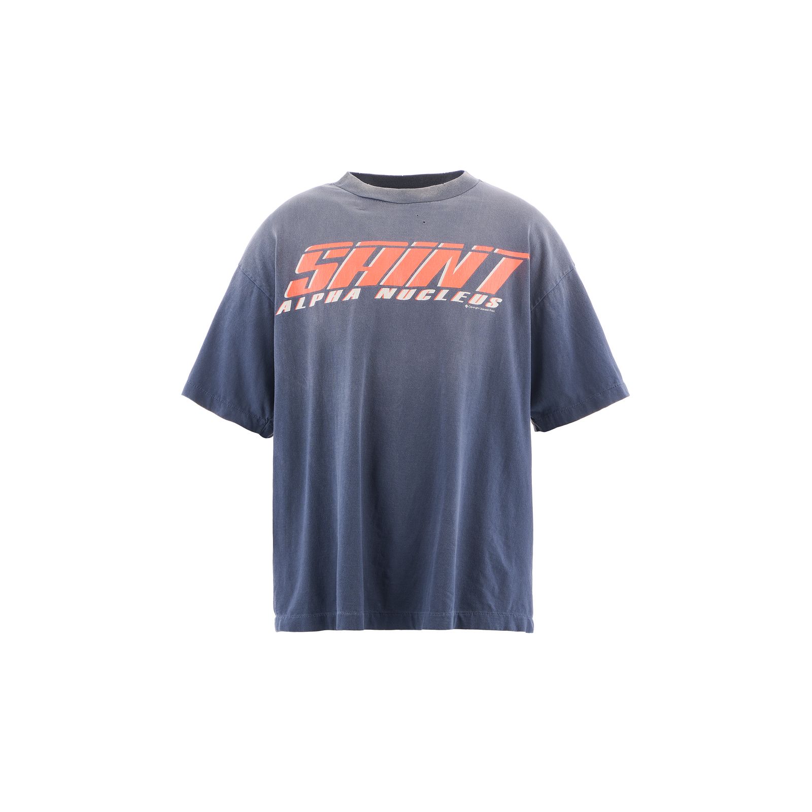 セントマイケル Tシャツ SAINT ALPHA SS TEE(SM-HR1-0000-026)NAVY